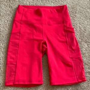COPY - XS Fabletics High Waisted Biker shorts